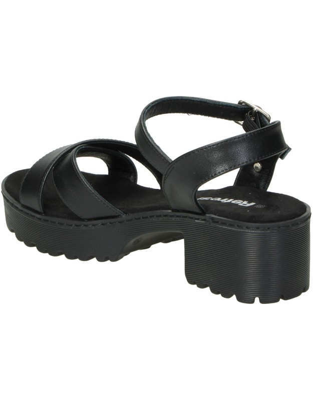 Sandalias de tacón REFRESH 79281 negras para mujer