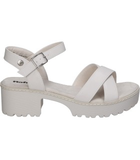 Sandalias de tacón REFRESH 79281 blancas para mujer