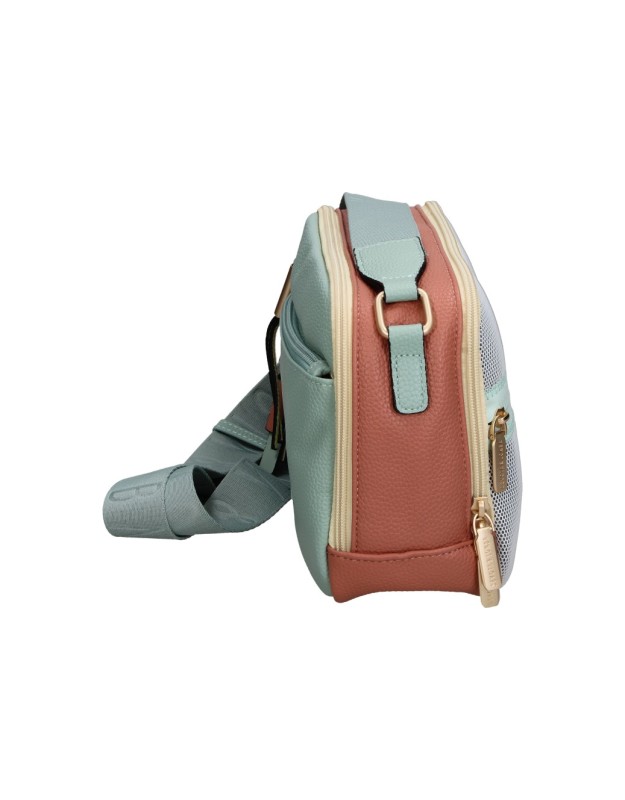 Bolso Bandolera DEVOTA&LOMBA 261011 en Color Verde para Mujer