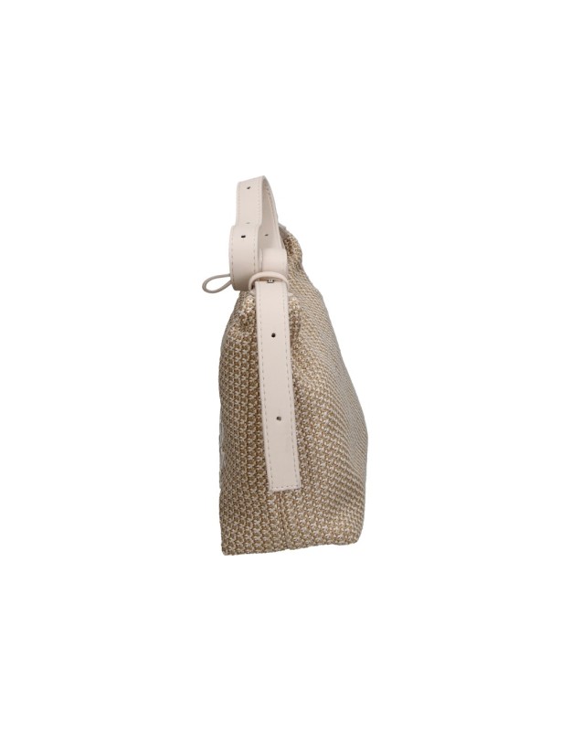 Bolso bandolera DEVOTA&LOMBA 160207 en beige para mujer
