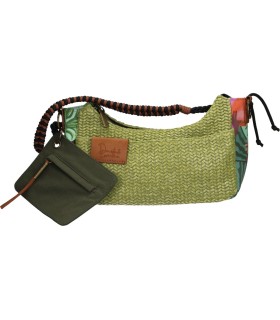 Bolso de hombro en verde DEVOTA&LOMBA 260631 para mujer