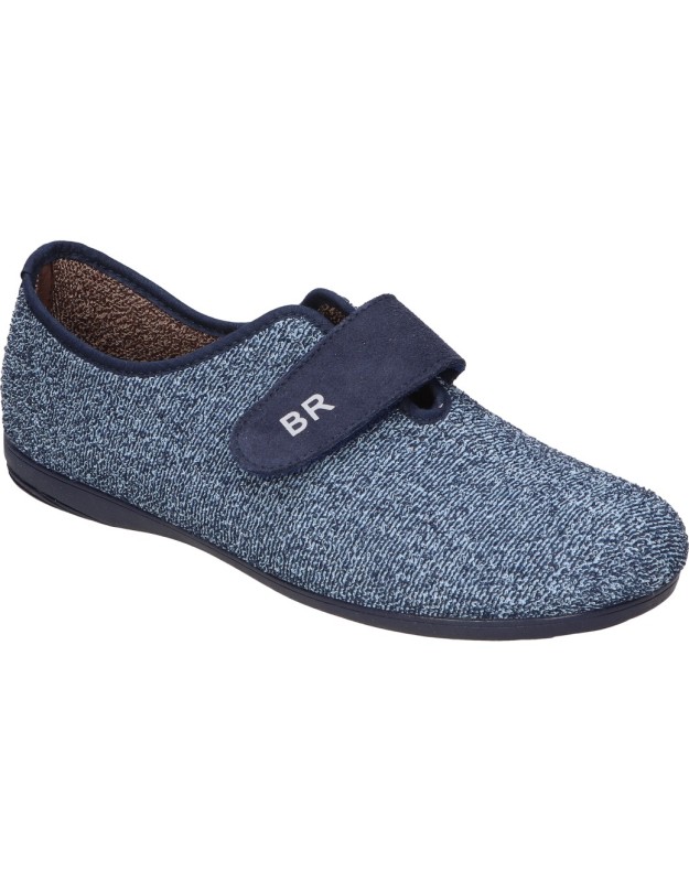 Zapatillas de casa cerradas COSDAM 13918 en azul marino