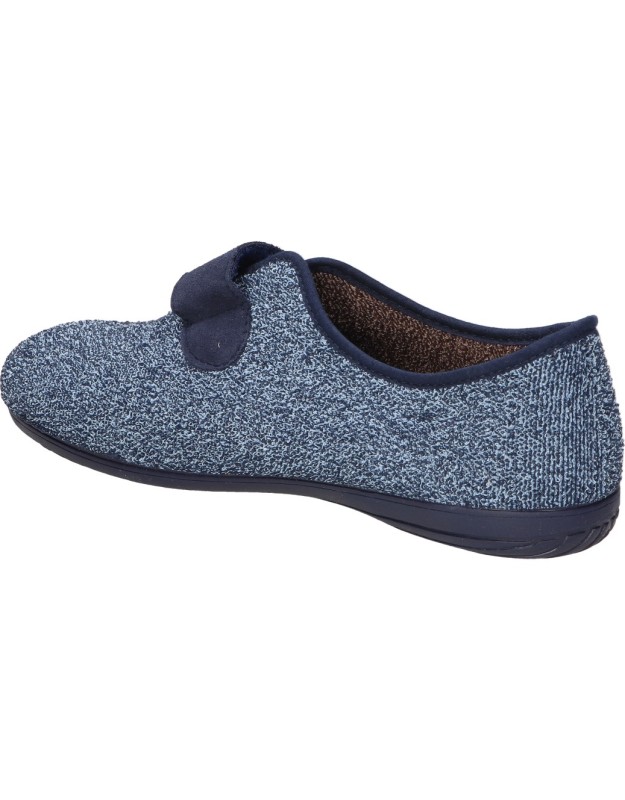 Zapatillas de casa cerradas COSDAM 13918 en azul marino