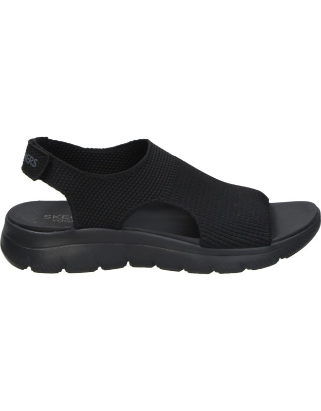 Sandalia Skechers Summits Slinback Comfort negra 119517-bbk