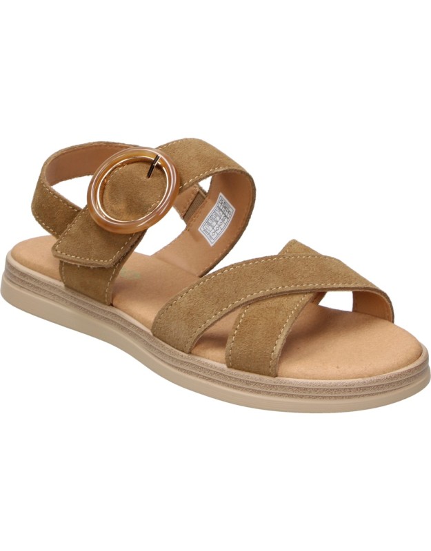 CHK10 cuero mota 03 sandalias para mujer