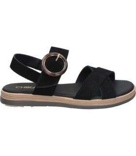 Sandalias para mujer CHK10 mota 03 negro