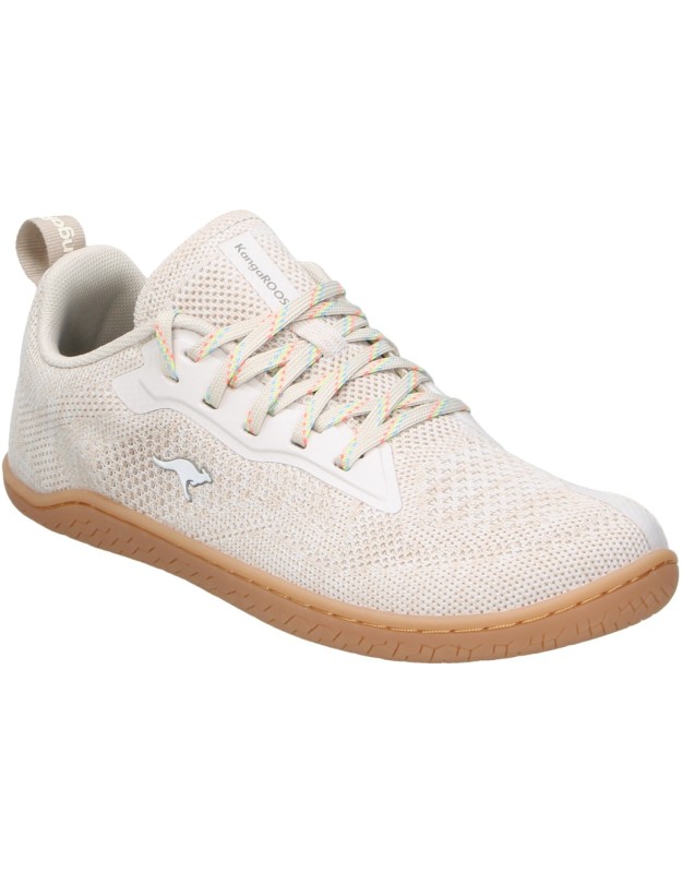 Zapatillas cómodo de mujer KANGAROOS k047-7 color beige