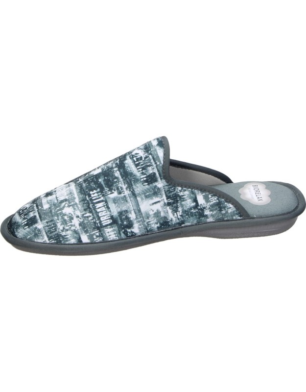 Pantuflas destalonadas COSDAM 1449 grises para hombre
