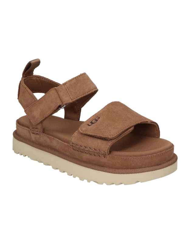 Sandalias para mujer plataforma UGG wgoldenstar en marrón