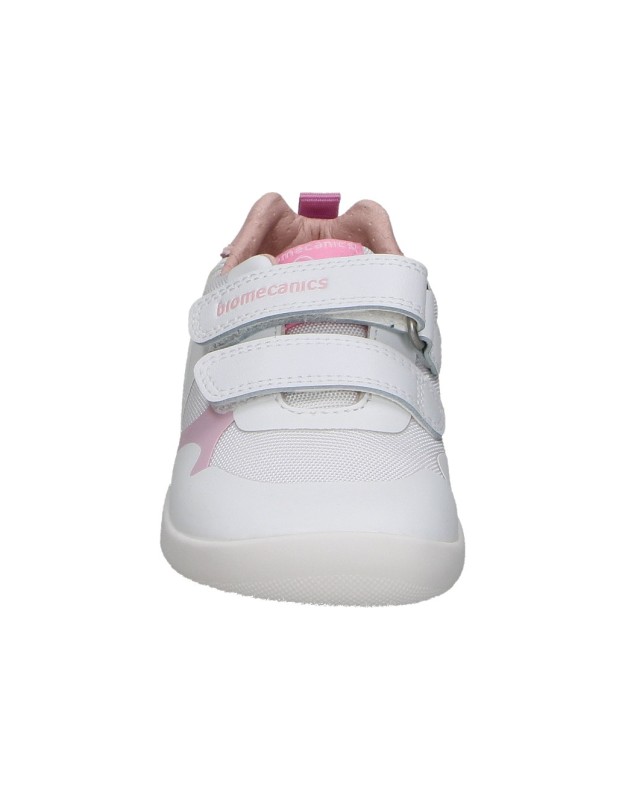 Zapatillas barefoot BIOMECANICS 262165-e113 blancas y rosas