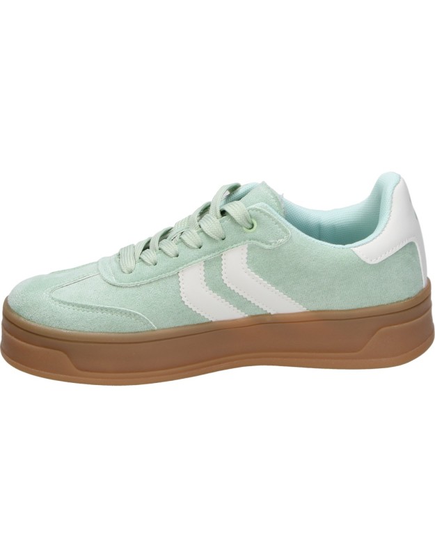Zapatillas con plataforma XTI 143644b en verde para mujer