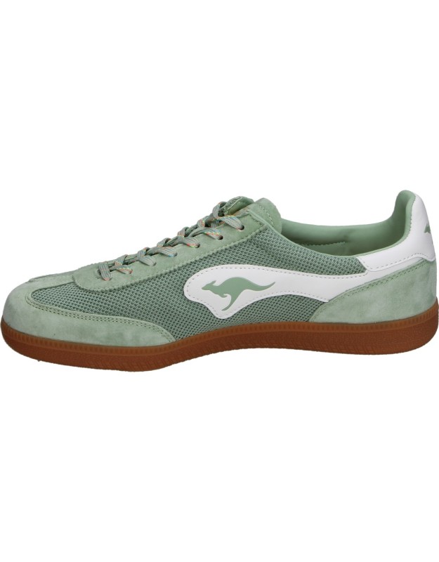 Zapatillas estilosas KANGAROOS k037-6 en verde para mujer