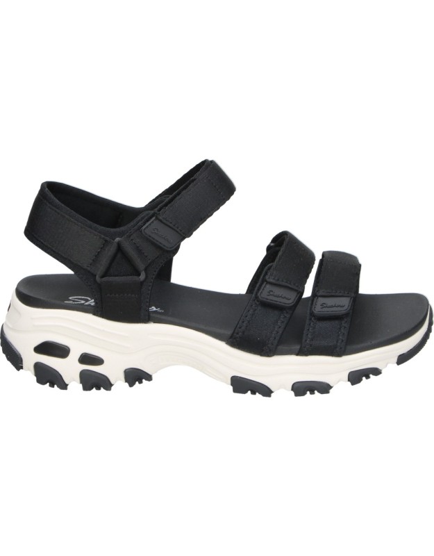 Sandalia Vegana con Plataforma SKECHERS 31514-blk en Color Negro para Muejer