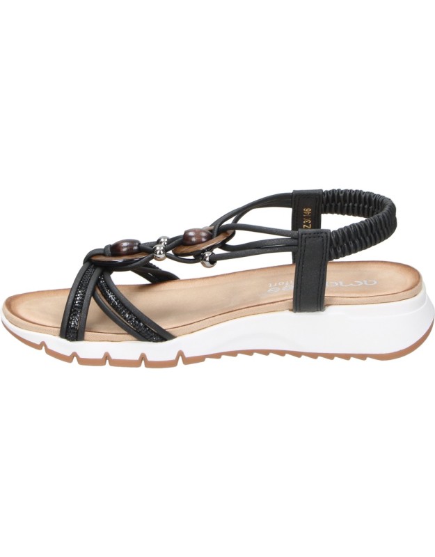 AMARPIES negro abz30146 sandalias para mujer
