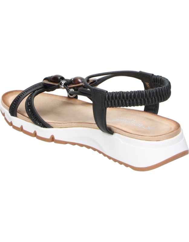 AMARPIES negro abz30146 sandalias para mujer