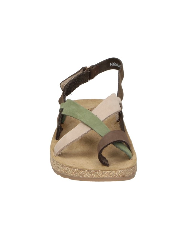 THE HAPPY MONK verde formentera-003 sandalias para mujer