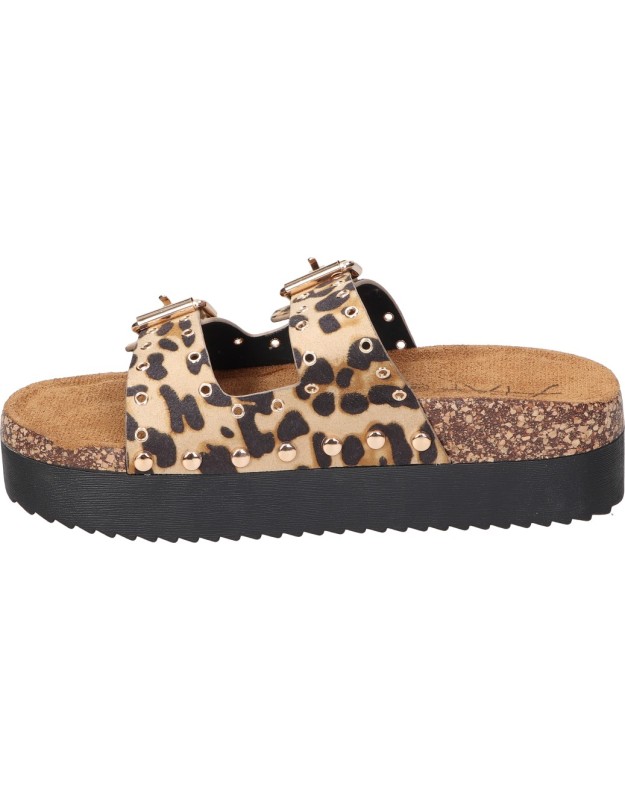 Sandalia con Plataforma SKYDIVA Wild Soul con Estampado Animal para Mujer