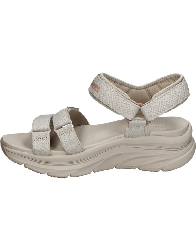 Sandalias SKECHERS D'Lux Walker Sea-Scape 119826-tpe en Color Taupe para Mujer
