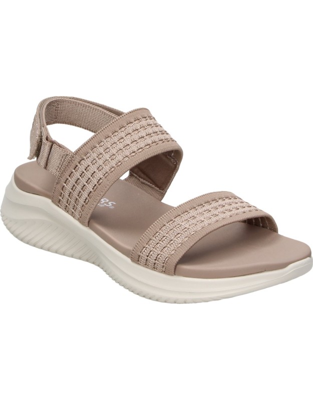 Sandalias con Cuña SKECHERS Ultra Flex 3.0 All About U 164090-moc en Color Marrón para Mujer