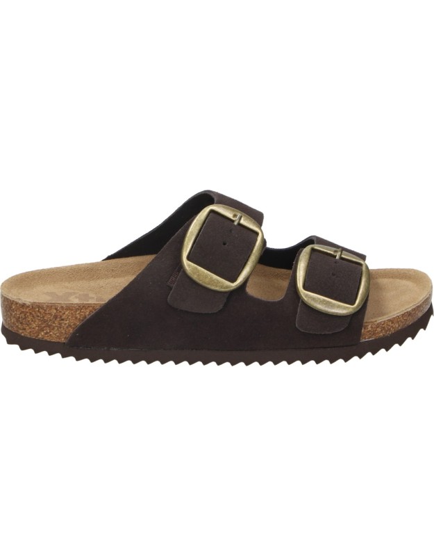Sandalias Planas XTI 144039 en Color Marrón para Mujer