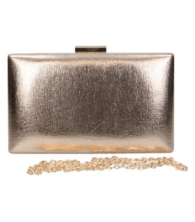 Bolso de Fiesta con Cadena Bandolera MISS 202218 en Color Dorado para Mujer