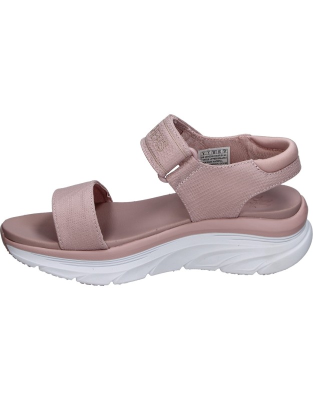 Sandalias SKECHERS 119226-blsh D'Lux Walker New B en Color Rosa para Mujer