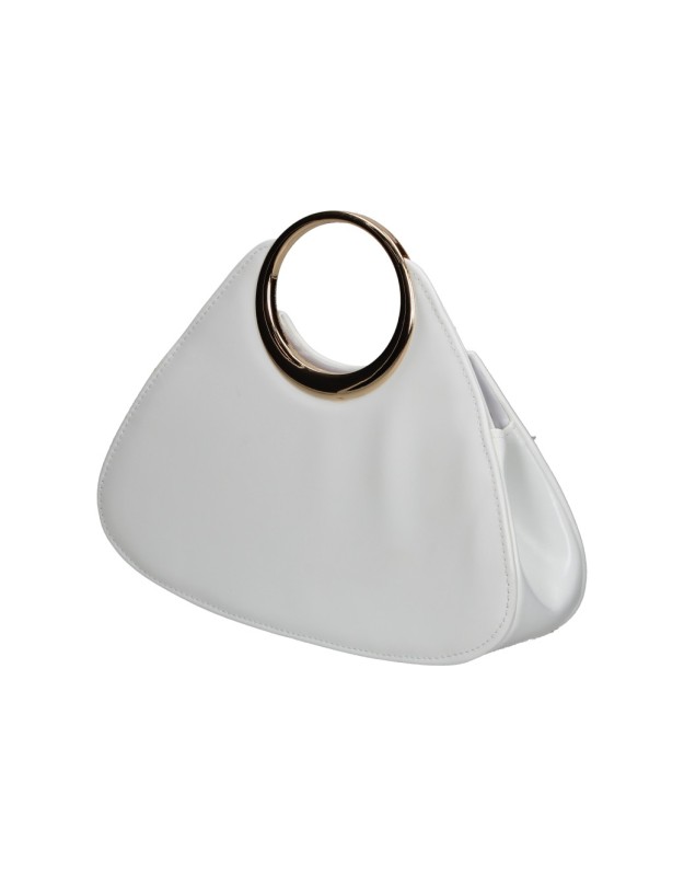 Boslo de Fiesta con Cadena Bandolera MISS LH2026012 en Color Blanco para Mujer