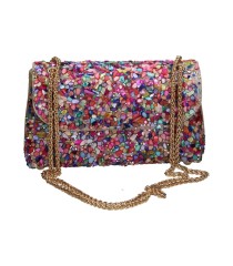 Bolso de fiesta con Cadena Bandolera MISS SV2511C-1 Multicolor para Mujer
