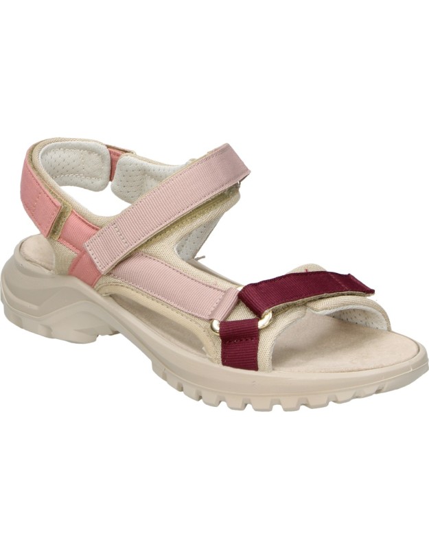 Sandalias de Piel con Plataforma IMAC 109420 en Color Rosa para Mujer