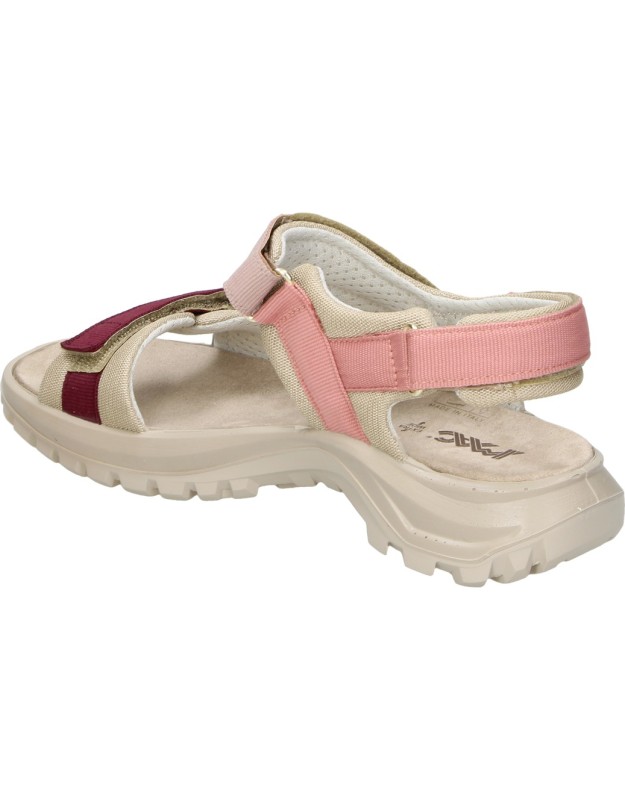 Sandalias de Piel con Plataforma IMAC 109420 en Color Rosa para Mujer
