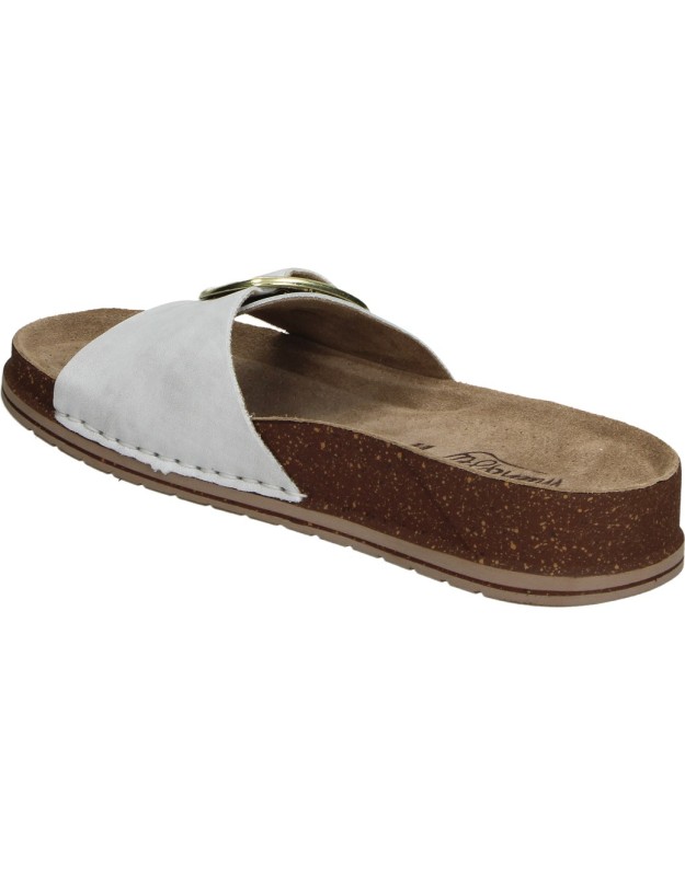 Sandalias para mujer plana WALK & FLY 7447-50530 en plata