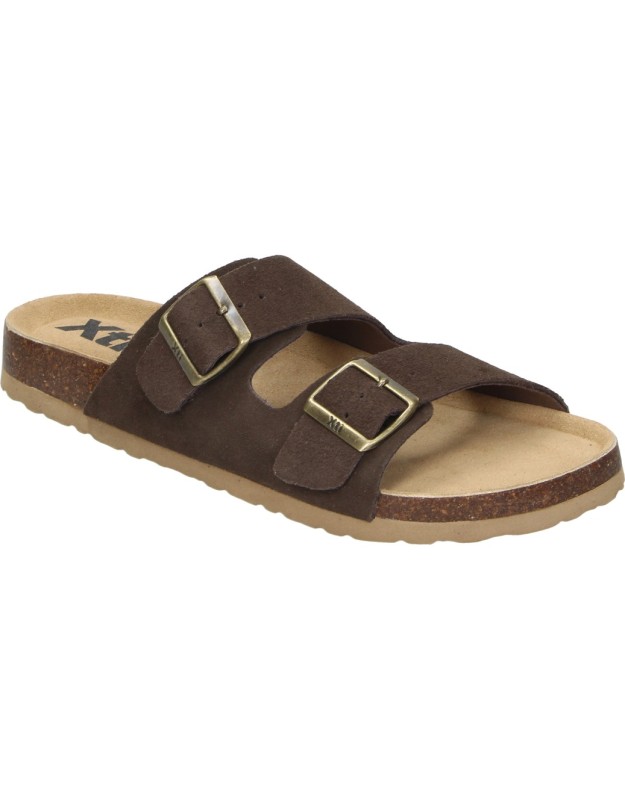 Sandalias Planas XTI 145723 Slip On en Color Marrón para Hombre