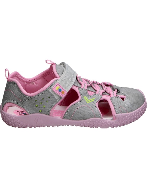 Sandalias barefoot Pablosky Zarpa 985855 en rosa para niña
