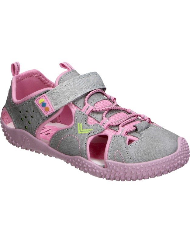 Sandalias barefoot Pablosky Zarpa 985855 en rosa para niña
