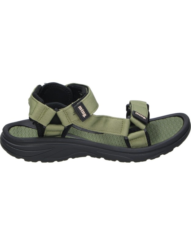 Sandalias MTNG Solana 84660 en verde para hombre