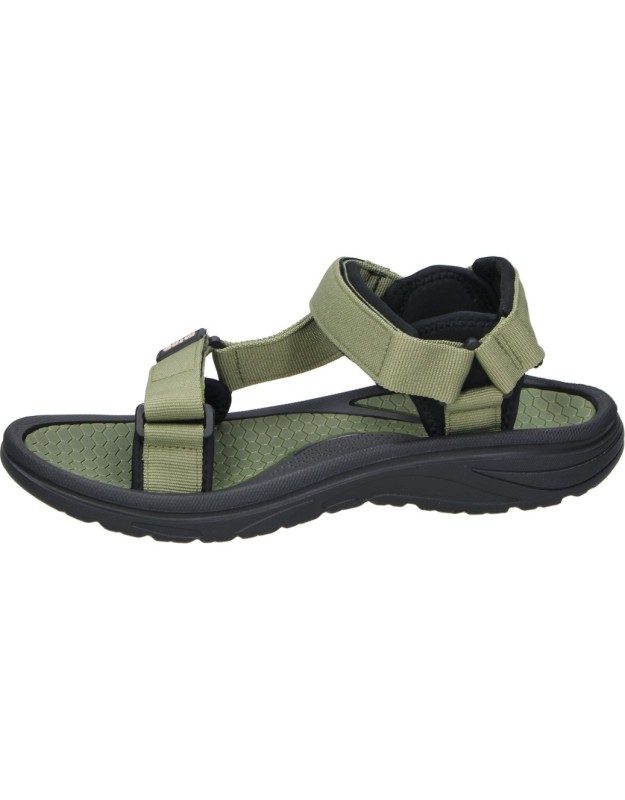 Sandalias MTNG Solana 84660 en verde para hombre