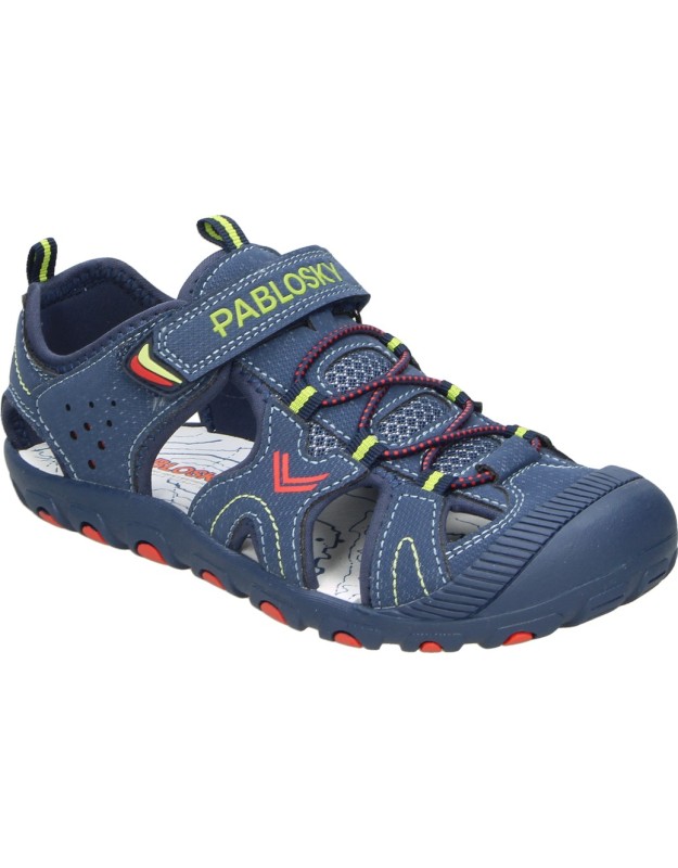 Sandalias flexibles PABLOSKY Camping en azul para niño 985920