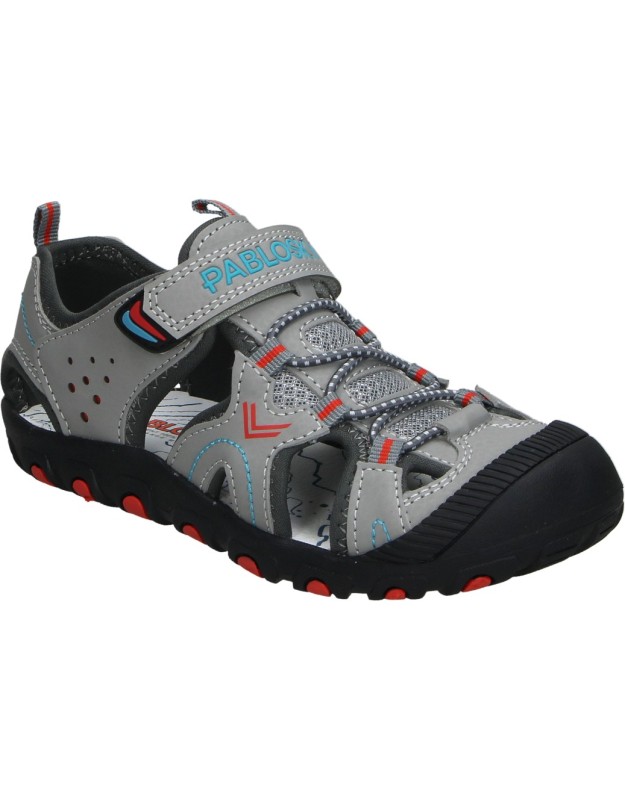 Sandalias flexibles PABLOSKY Camping en gris para niño 985950