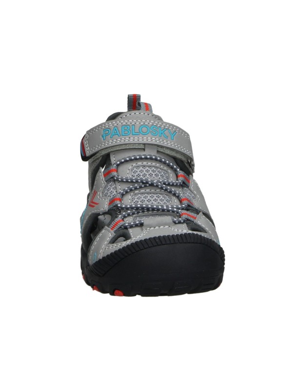 Sandalias flexibles PABLOSKY Camping en gris para niño 985950