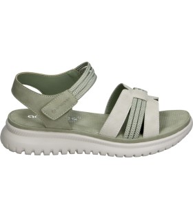 Sandalias de cuña AMARPIES abz30160 en verde para mujer