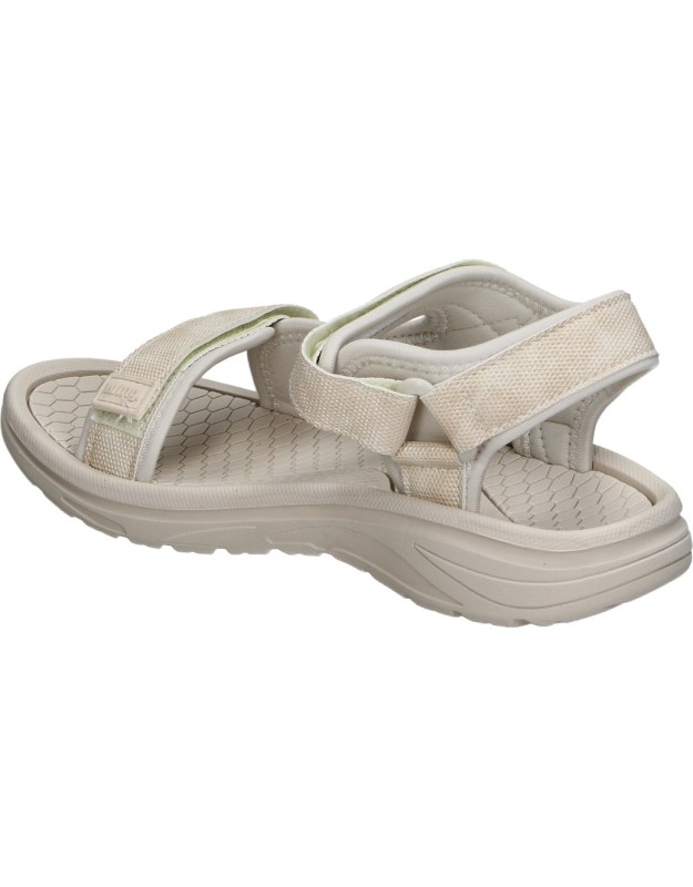 Sandalia deportiva MTNG Solana 60804 en beige para mujer