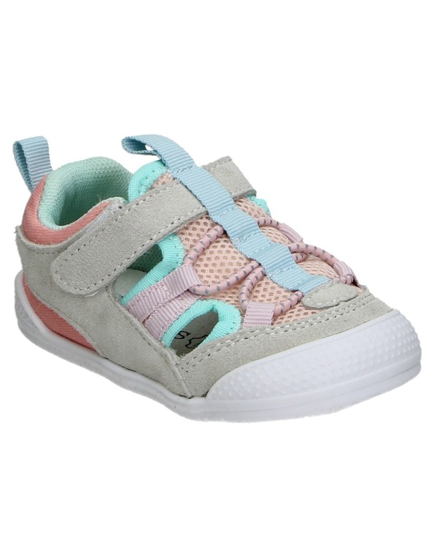 Sandalias barefoot ÑAKOS 9009 en rosa para niña