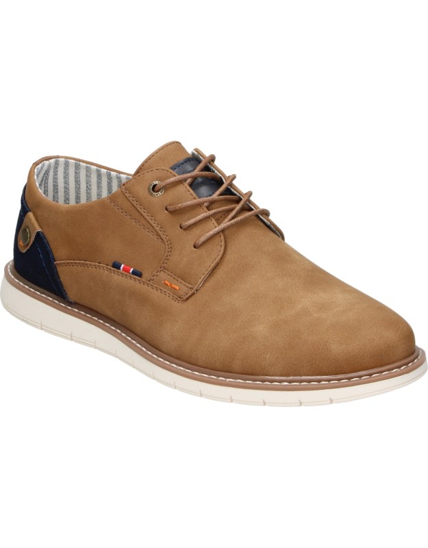 Zapatos casul REFRESH 175538 en camel para hombre