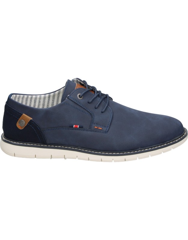 Zapatos casul REFRESH 175538 en azul marino para hombre