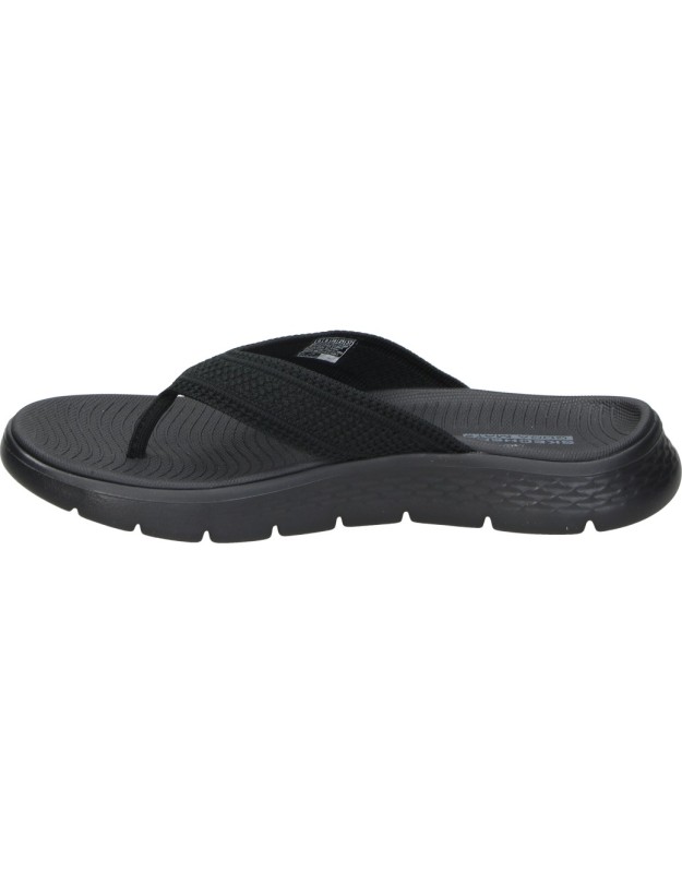 Sandalia Skechers Go Walk Flex Sandal Splendor 141459-bbk en Color Negro para Mujer