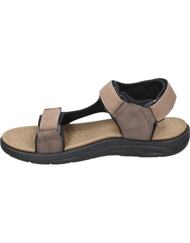 Sandalias de piel NICOBOCO Zodiak 26 marrones para hombre