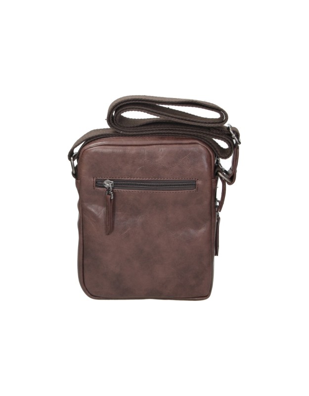 Bolso bandolera PRIVATA PR 654 marrón para hombre