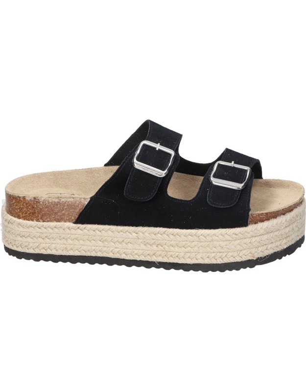 Sandalias con Plataforma STAY 31-793 en Color Negro para Mujer
