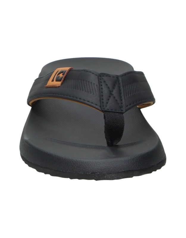 Sandalias de dedo NICOBOCO Sester negras para hombre