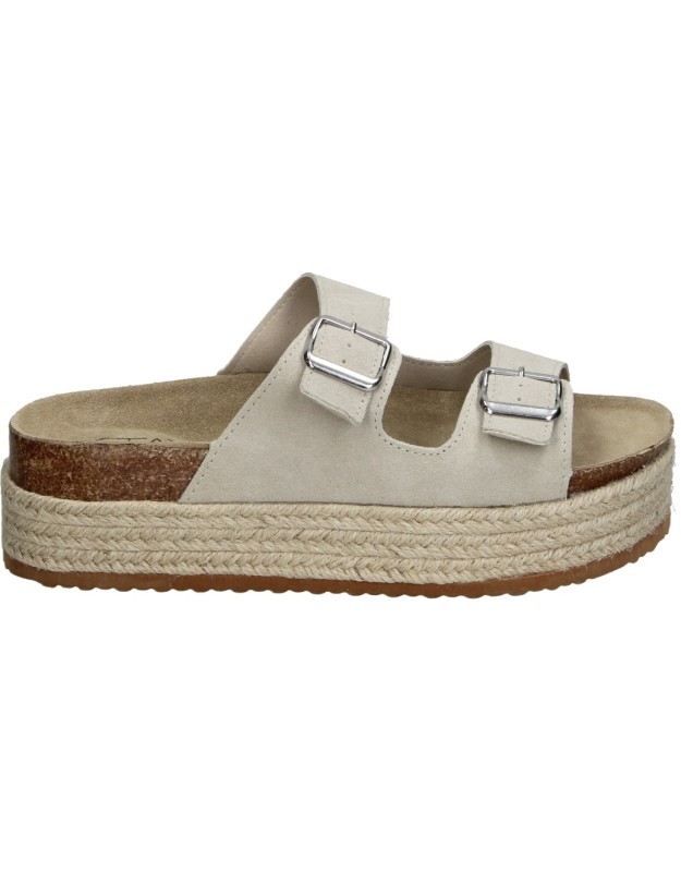 Sandalias con Plataforma STAY 31-793 en Color Beige para Mujer